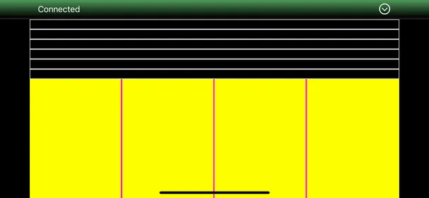 Slider on iPhone lit yellow